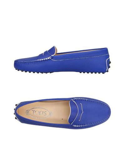 Tod's Loafers In Blue