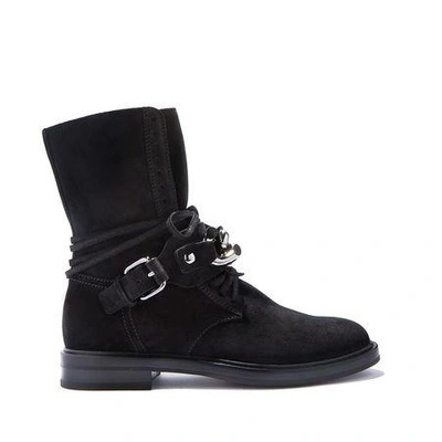 Casadei Black Suede Boots