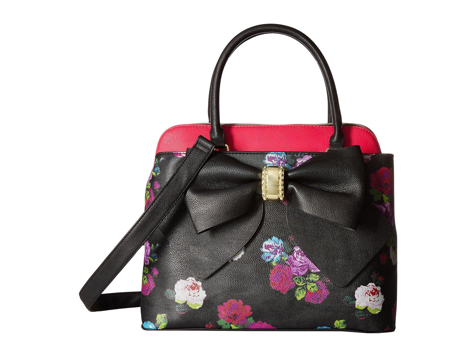 betsey johnson bow satchel