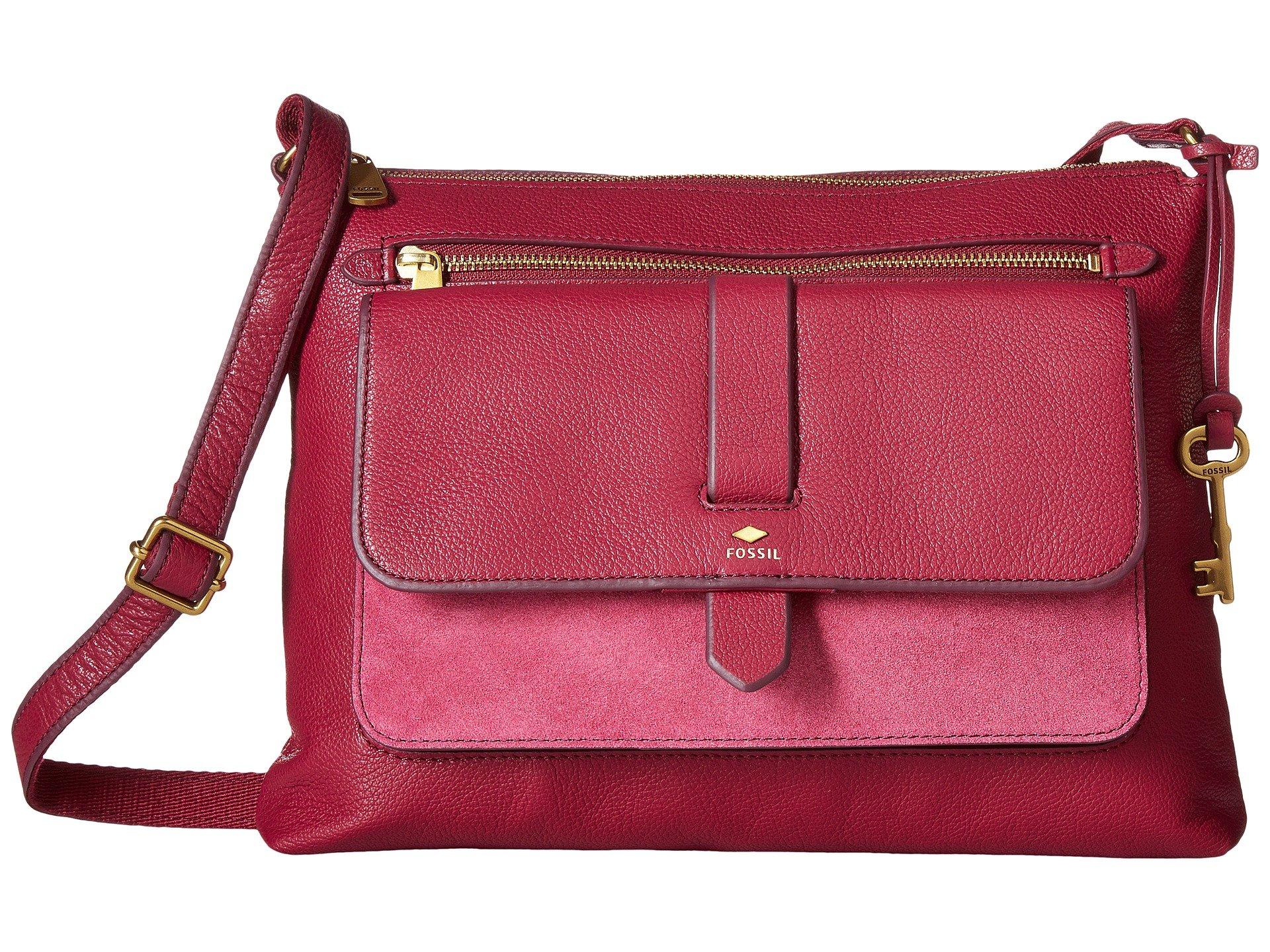 fossil kinley large crossbody bag