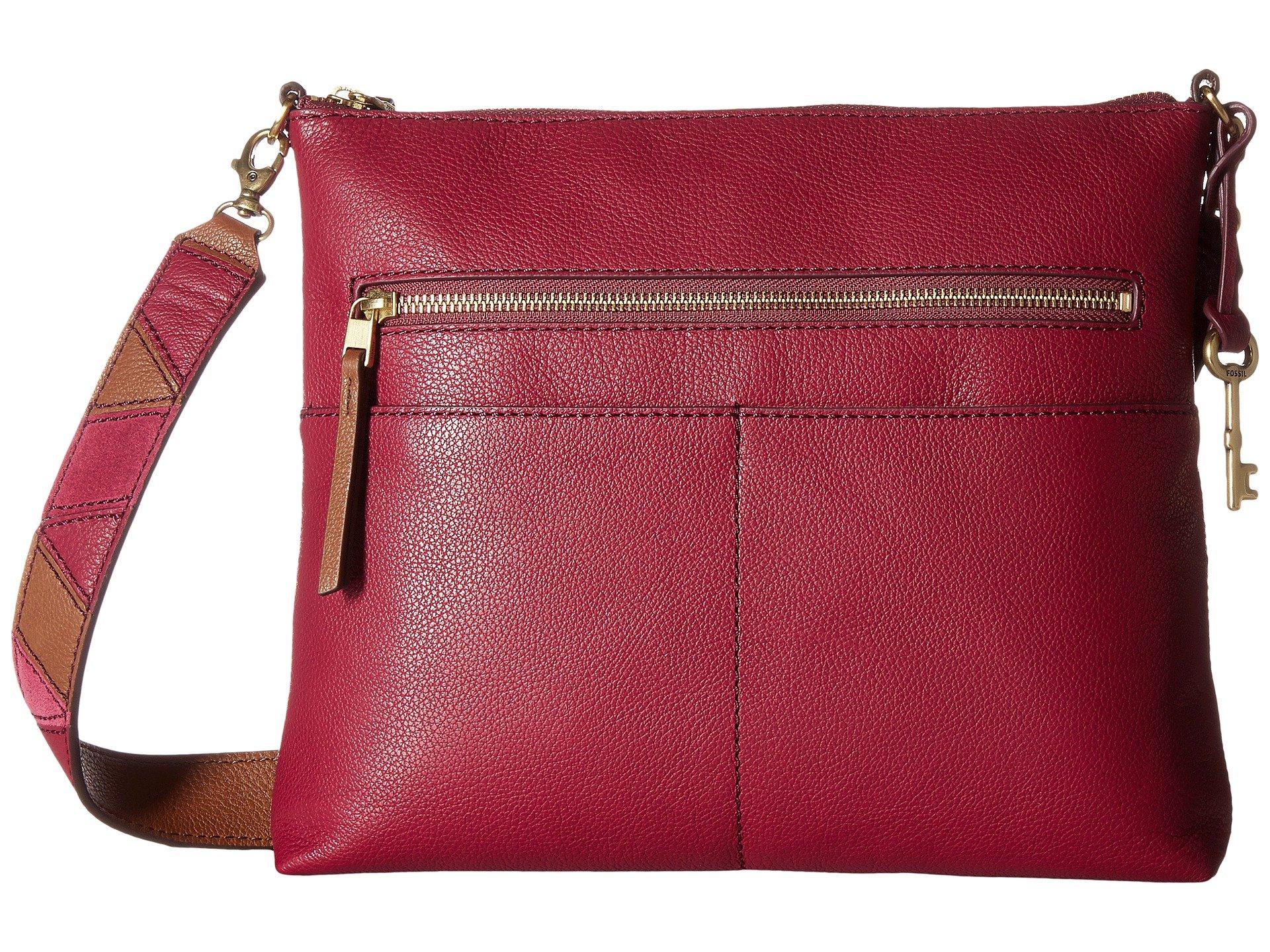 fossil fiona large crossbody