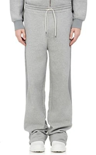Balenciaga Logo Fleece Wide-leg Jogger Pants | ModeSens