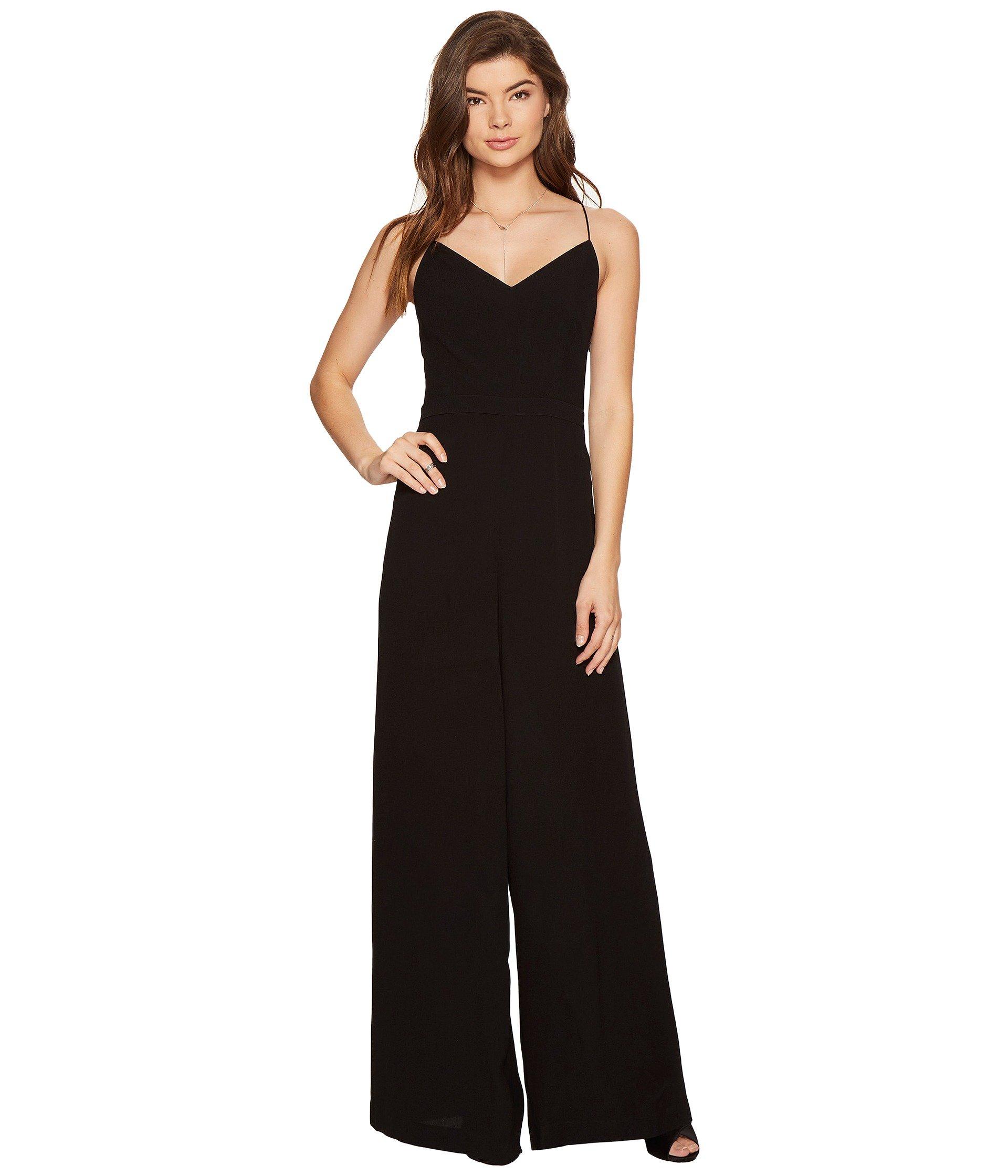 1 state black jumpsuit