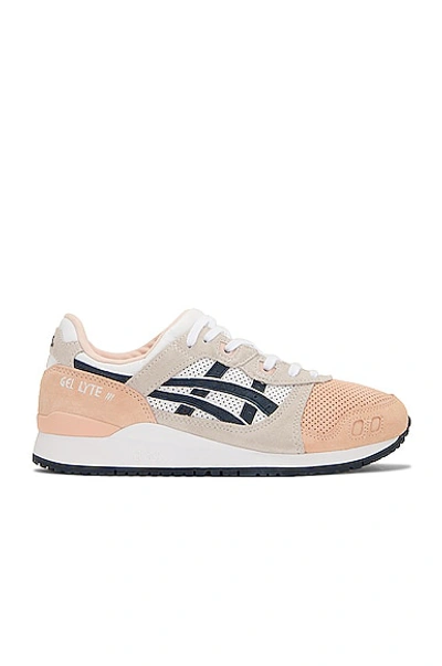 Asics Gel-lyte Iii Og Sneakers Pink In Bakedpink/french Blue