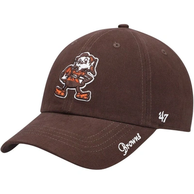 47 ' Brown Cleveland Browns Brownie The Elf Miata Clean Up Legacy Adjustable Hat