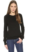 Equipment Sloane Cashmere Crew Neck Sweater In Black