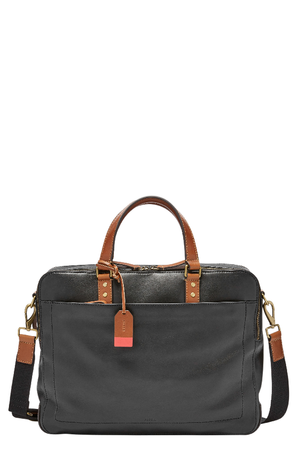 fossil briefcase sale