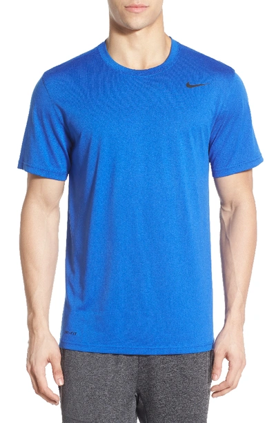 Nike Legend 2.0 Dri-fit Graphic T-shirt In Game Royal/ Black/ Black