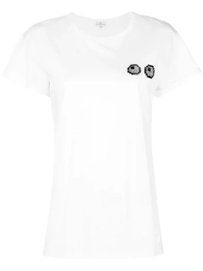 Anya Hindmarch Eyes Cotton T-shirt In White