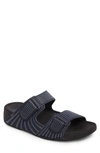Fitflop Gogh Sport Slide Sandal In Midnight Navy Rubber