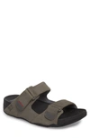 Fitflop Gogh Sport Slide Sandal In Charcoal