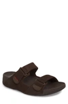 Fitflop Gogh Sport Slide Sandal In Chocolate Brown