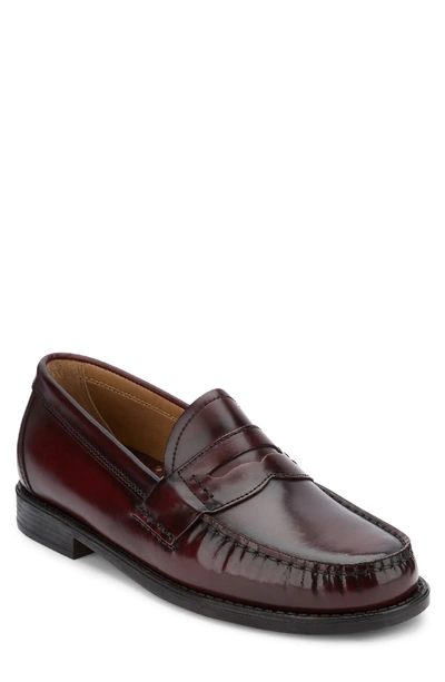 G.h. Bass & Co. Wagner Penny Loafer In Burgundy