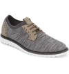 G.h. Bass & Co. Men's Buck 2.0 Plain-toe Knit Oxfords Men's Shoes In Grey Knit/ Nubuck