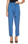 1.state Tie Waist Tapered Trousers In Harbor Sky