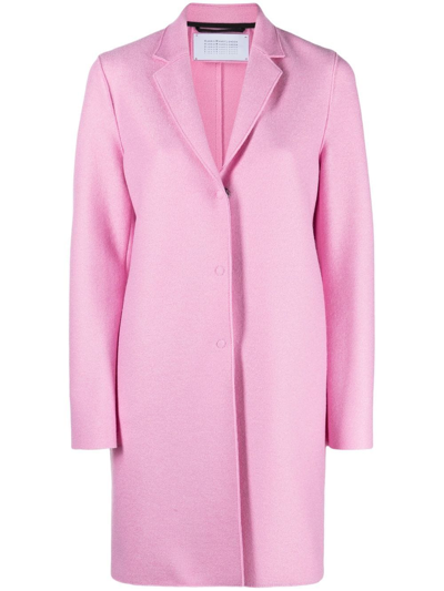 Marc Jacobs Single-breasted Tailored Coat In Purple