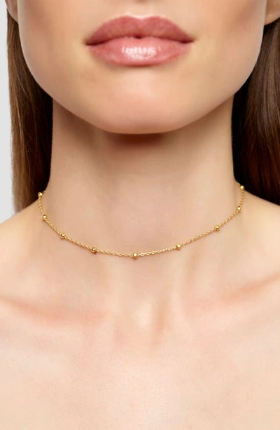 Argento Vivo Choker Necklace In Gold