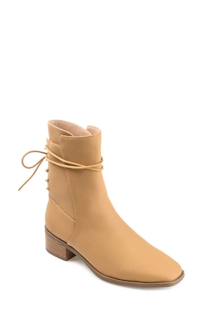 Journee Collection Vannder Tru Comfort Foam Bootie In Cognac