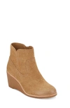 G.h. Bass & Co. Rosanne Wedge Bootie In Camel Suede