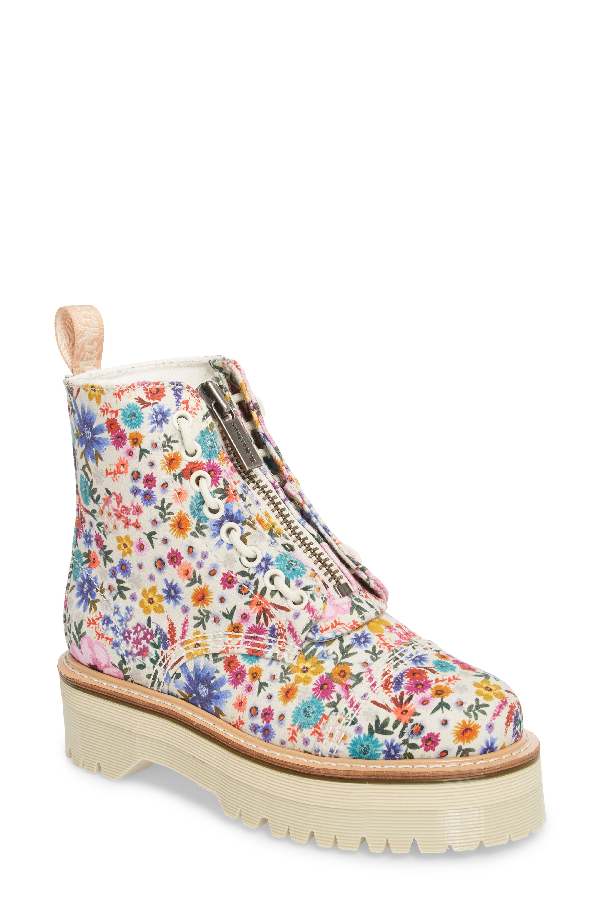 pink platform doc martens