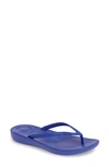 Fitflop Iqushion Flip Flop In Royal Blue