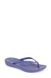 Fitflop Iqushion Flip Flop In Blue Violet
