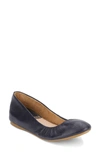 G.h. Bass & Co. Felicity Ballet Flat In Navy Leather