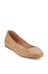 G.h. Bass & Co. Felicity Ballet Flat In Tan/ Tan Leather