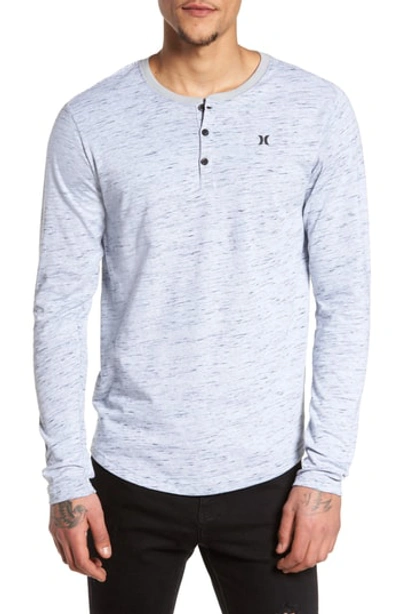 Hurley San Clemente Dri-fit Henley In Black