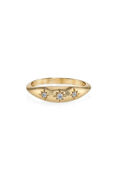 Iconery X Michelle Branch Diamond Ring In Yellow Gold