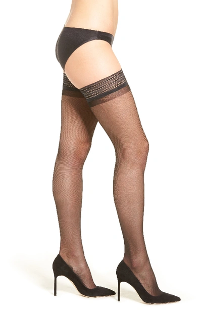 Item M6 Stay-up Stockings In Black