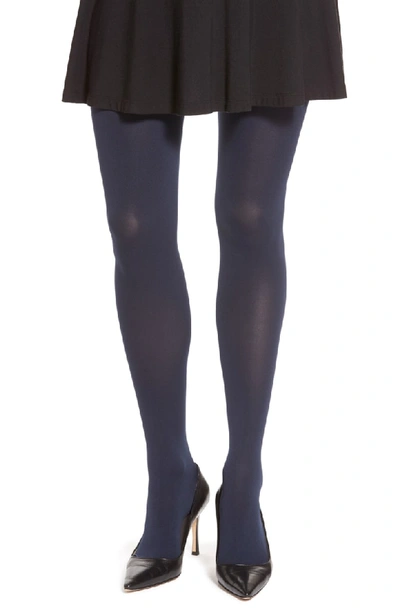 Item M6 Opaque Tights In Marine