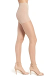 Item M6 Invisible Open Toe Tights In Powder