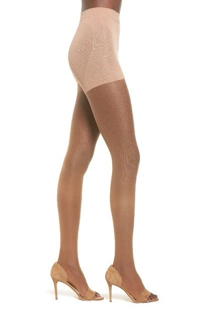 Item M6 Invisible Open Toe Tights In Bronze