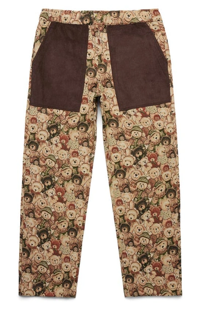 Market Softcore Tapestry Graphic-print Regular-fit Straight-leg Woven Trousers In Multi