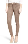 Kut From The Kloth Mia Faux Suede Skinny Jeans In Brown