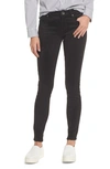 Kut From The Kloth Mia Faux Suede Skinny Jeans In Black