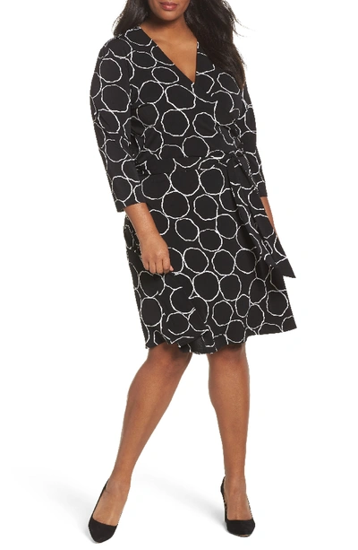 Leota Wrap Dress In Bubbly