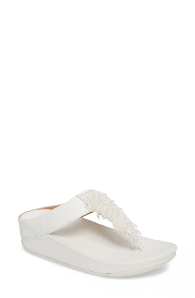 Fitflop Rumba Sandal In Urban White Leather