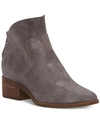 Lucky Brand Women's Lahela Booties Women's Shoes In Charcoal