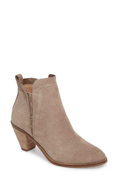 Lucky Brand Jana Bootie In Brindle Leather