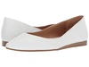 Lucky Brand Bylando Flat In Bright White Leather