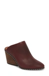 Lucky Brand Larsson2 Studded Mule In Tawny Port Leather
