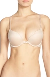 Betsey Johnson Forever Perfect Convertible Underwire Push-up Bra In Naked