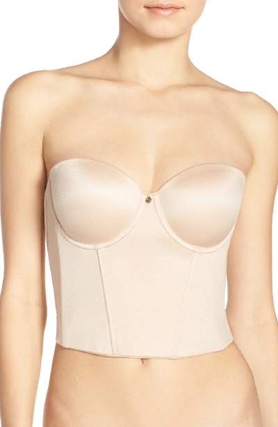 Betsey Johnson Forever Perfect Convertible Underwire Bustier In Naked