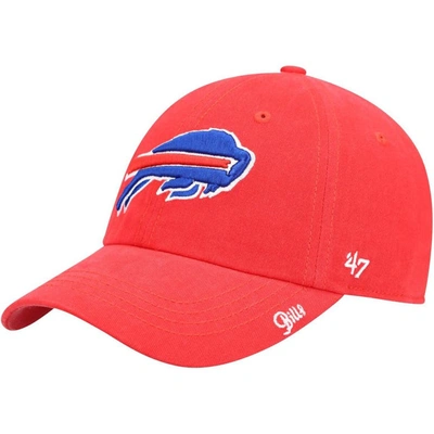 47 ' Red Buffalo Bills Miata Clean Up Secondary Adjustable Hat