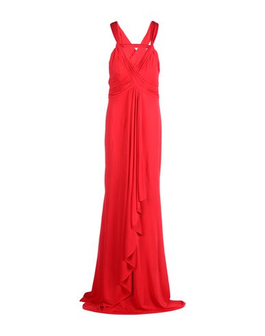 Badgley Mischka Long Dress In Red | ModeSens