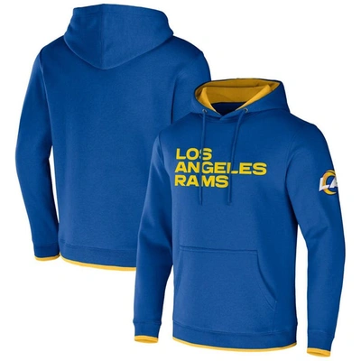 Nfl X Darius Rucker Collection By Fanatics Royal Los Angeles Rams Pullover Hoodie