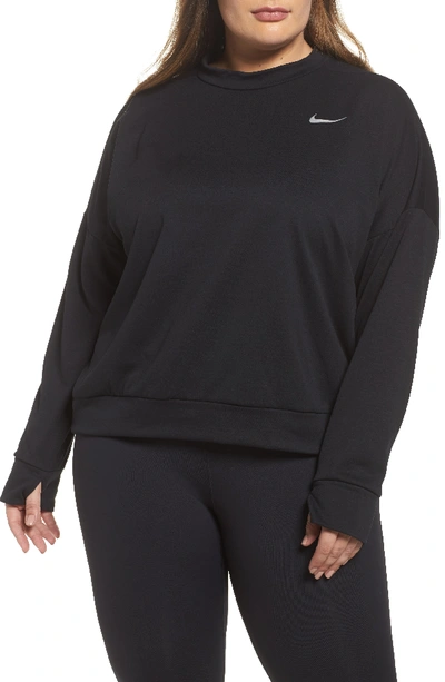 Nike Therma Sphere Element Running Top In Black