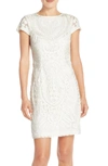 Js Collections Soutache Dress In Ivory
